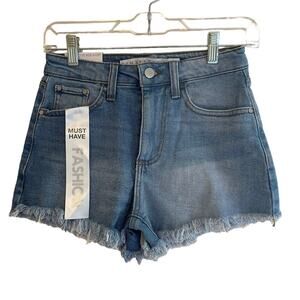 Tinseltown Hi-Rise‎ The Mom Shorts NWT Size 1